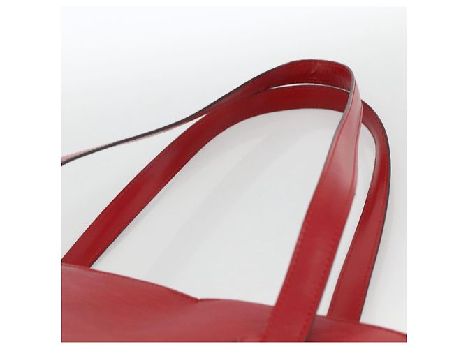 LOUIS VUITTON Borsa a Spalla Epi Lussac Rossa M52287 LV Auth BA11811 Rosso - vista 8