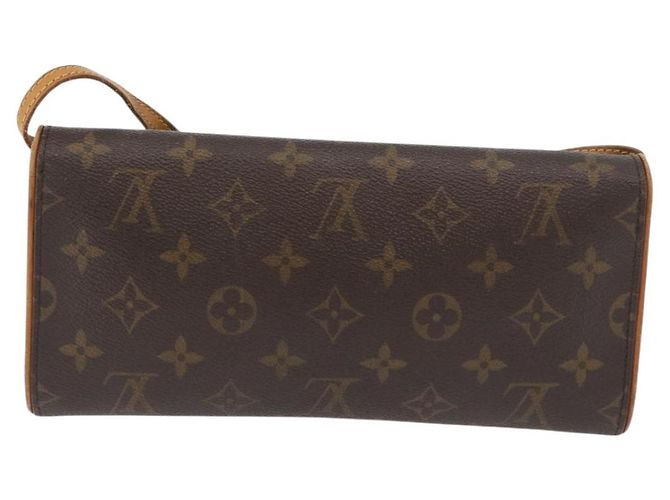 LOUIS VUITTON Monogram Pochette Twin GM Shoulder Bag M51852 LV Auth ka3602 - view 2