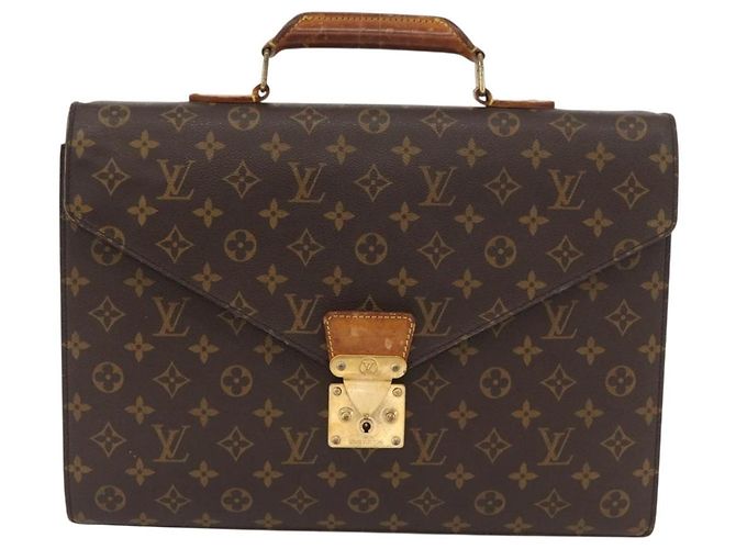 LOUIS VUITTON Pasta Executiva Monogram M53331 LV Auth YKZ118 Monograma - vista 13