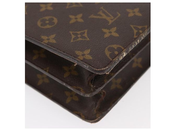 LOUIS VUITTON Pasta Executiva Monogram M53331 LV Auth YKZ118 Monograma - vista 17