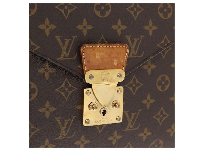 LOUIS VUITTON Pasta Executiva Monogram M53331 LV Auth YKZ118 Monograma - vista 18