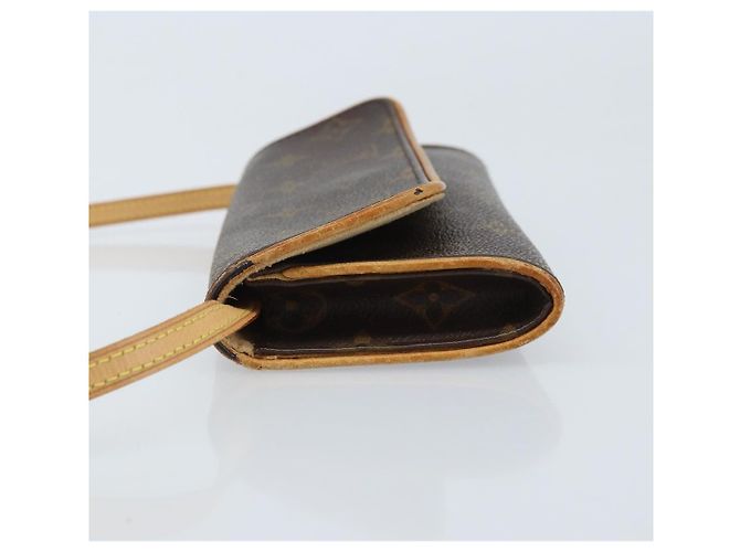 LOUIS VUITTON Monogram Pochette Twin PM Bolsa de Hombro M51854 LV Auth ka3535 Monograma - vista 4
