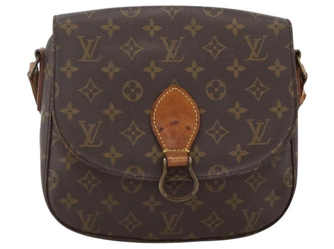 LOUIS VUITTON Borsa a Spalla Monogram Saint Cloud GM M51242 LV Auth BA11542 Monogramma - vista 13