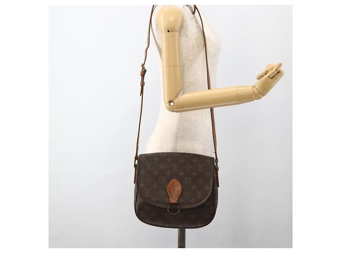 LOUIS VUITTON Borsa a Spalla Monogram Saint Cloud GM M51242 LV Auth BA11542 Monogramma - vista 28
