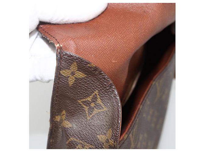LOUIS VUITTON Borsa a Spalla Monogram Saint Cloud GM M51242 LV Auth BA11542 Monogramma - vista 9