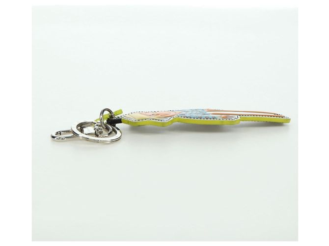 LOUIS VUITTON Monogram Portachiavi LV Scarecrow Charm Giallo MP2922 Auth BAZ470M Monogramma - vista 10
