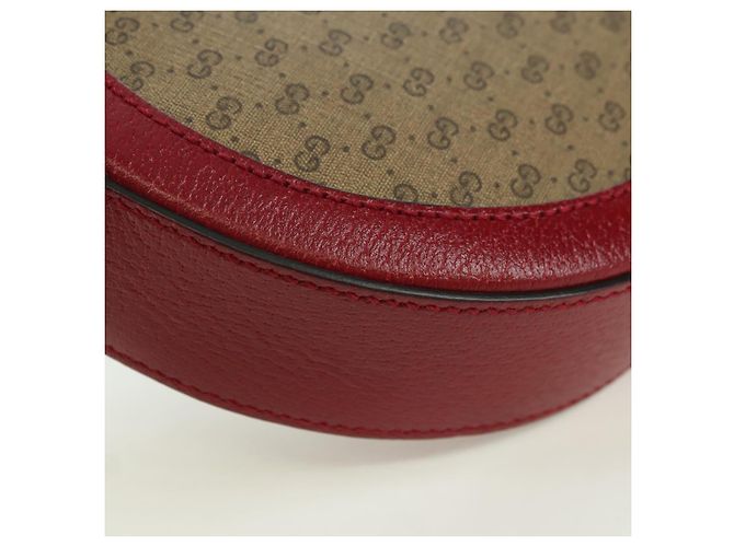 Borsa PVC Beige GUCCI Micro GG Supreme Doraemon x Fujiko-Pro 625216 Auth BAZ631SM D'oro - vista 12