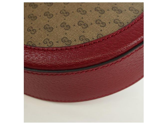 Borsa PVC Beige GUCCI Micro GG Supreme Doraemon x Fujiko-Pro 625216 Auth BAZ631SM D'oro - vista 13