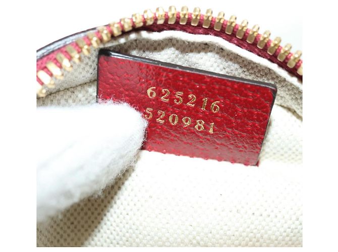 Borsa PVC Beige GUCCI Micro GG Supreme Doraemon x Fujiko-Pro 625216 Auth BAZ631SM D'oro - vista 21