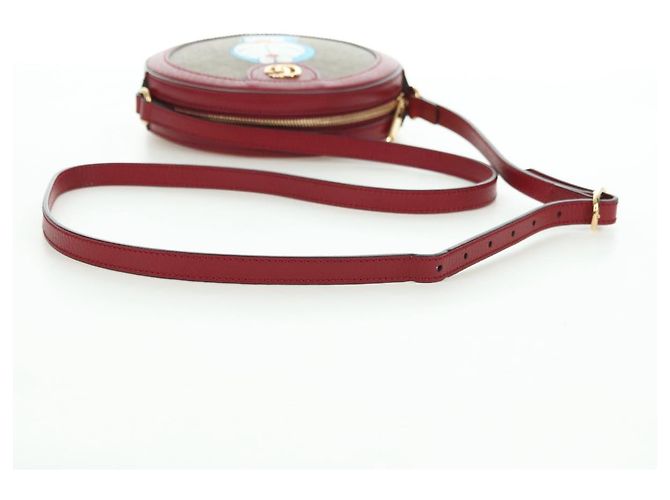 Borsa PVC Beige GUCCI Micro GG Supreme Doraemon x Fujiko-Pro 625216 Auth BAZ631SM D'oro - vista 7