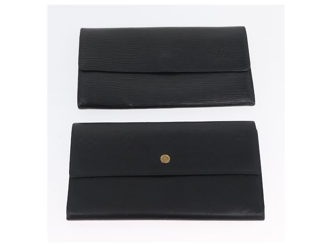 LOUIS VUITTON Monogram Epi LV Cup Pelle 7 Set Blu Nero Rosso LV Auth BA11526 Monogramma - vista 28