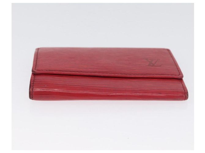 LOUIS VUITTON Monogram Epi LV Cup Pelle 7 Set Blu Nero Rosso LV Auth BA11526 Monogramma - vista 5