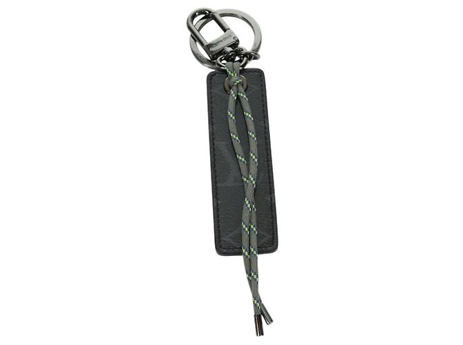 LOUIS VUITTON Eclipse Glaze Porte Cles Tag Key Holder MP0929 LV Auth SW2313M Monogram - view 13