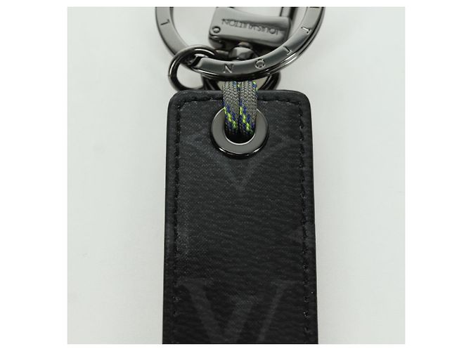 LOUIS VUITTON Eclipse Glaze Porte Cles Tag Key Holder MP0929 LV Auth SW2313M Monogram - view 7