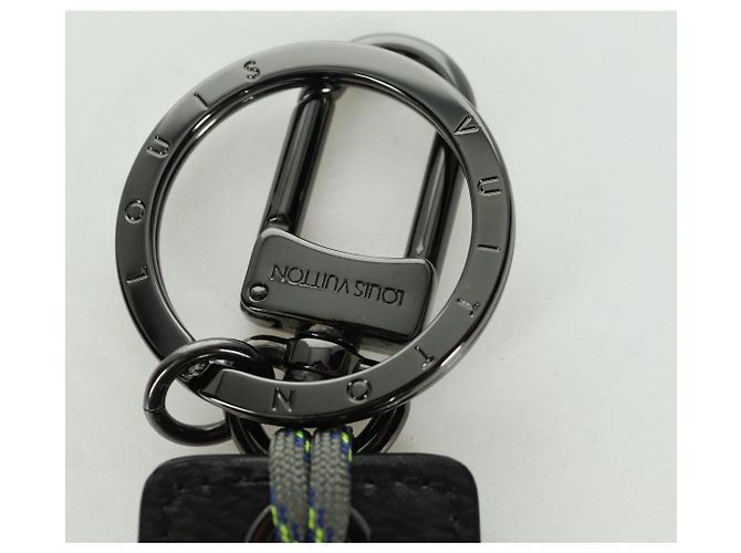 LOUIS VUITTON Eclipse Glaze Porte Cles Tag Key Holder MP0929 LV Auth SW2313M Monogram - view 8
