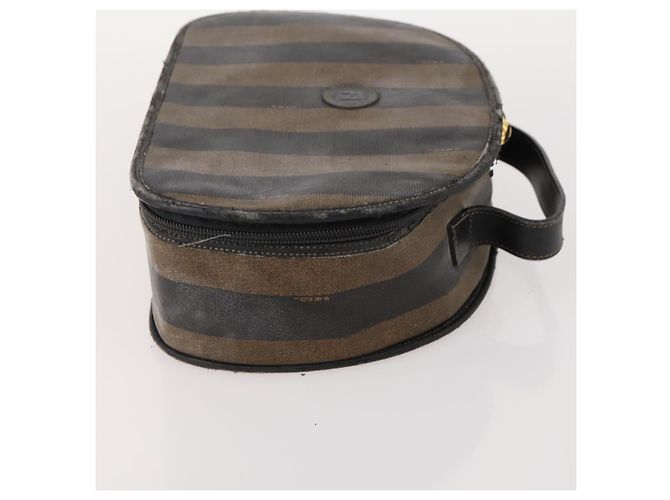 Borsa in tela Pecan SAINT LAURENT in pelle nylon 3 pezzi Nero Marrone Auth 173049 - vista 11
