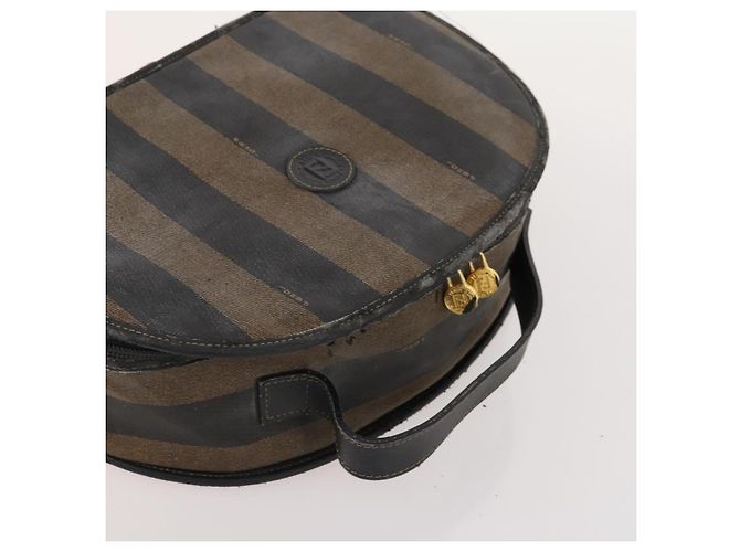Borsa in tela Pecan SAINT LAURENT in pelle nylon 3 pezzi Nero Marrone Auth 173049 - vista 12