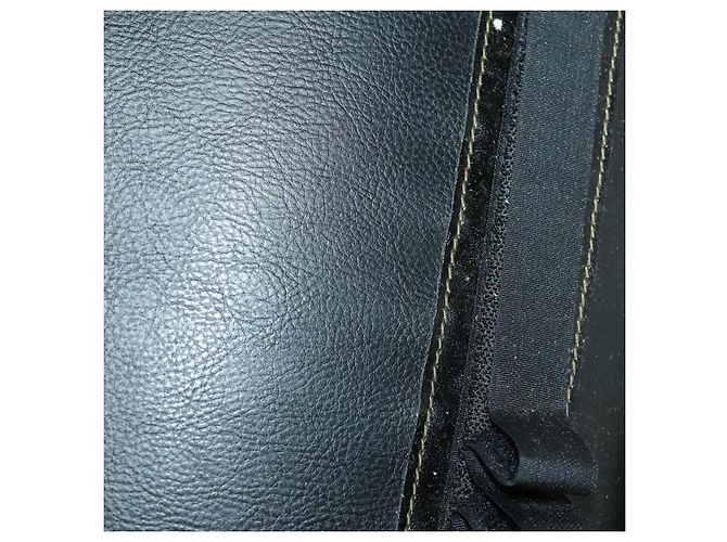 Borsa in tela Pecan SAINT LAURENT in pelle nylon 3 pezzi Nero Marrone Auth 173049 - vista 15