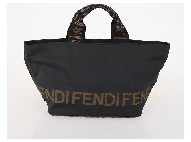 Borsa in tela Pecan SAINT LAURENT in pelle nylon 3 pezzi Nero Marrone Auth 173049 - vista 2