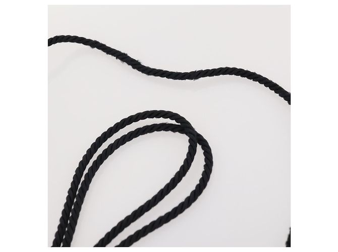 Borsa in tela Pecan SAINT LAURENT in pelle nylon 3 pezzi Nero Marrone Auth 173049 - vista 20