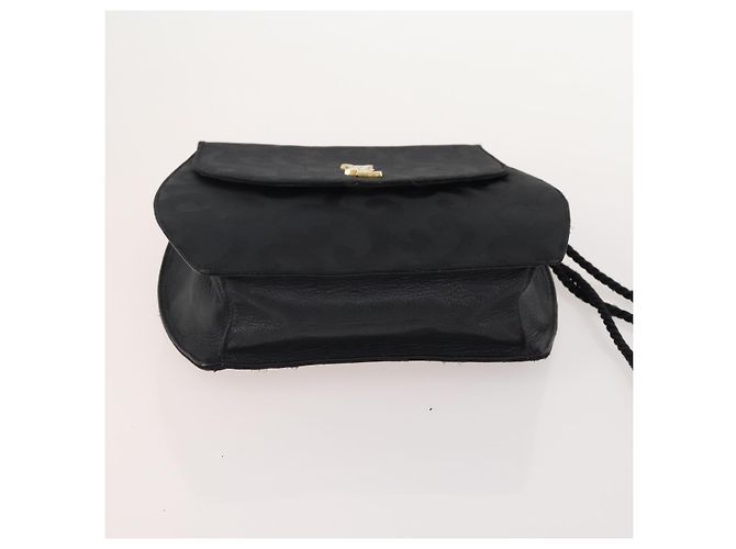 Borsa in tela Pecan SAINT LAURENT in pelle nylon 3 pezzi Nero Marrone Auth 173049 - vista 21