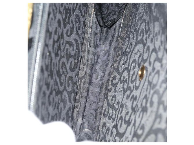 Borsa in tela Pecan SAINT LAURENT in pelle nylon 3 pezzi Nero Marrone Auth 173049 - vista 22