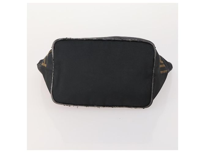 Borsa in tela Pecan SAINT LAURENT in pelle nylon 3 pezzi Nero Marrone Auth 173049 - vista 7