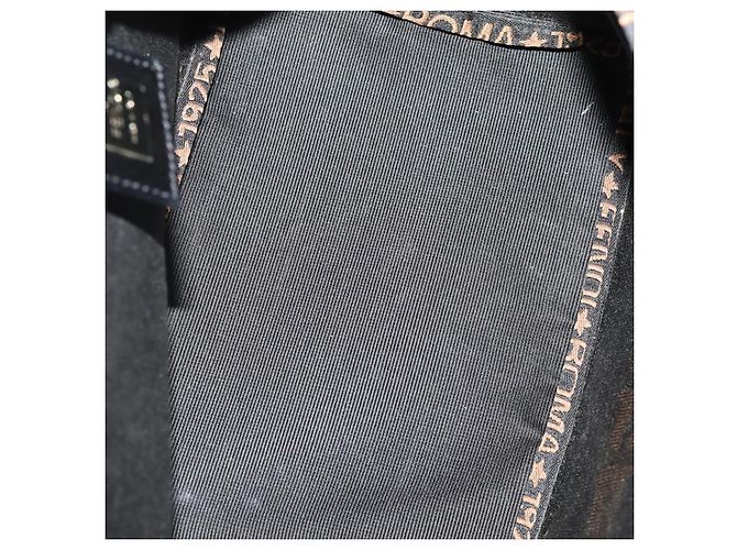 Borsa in tela Pecan SAINT LAURENT in pelle nylon 3 pezzi Nero Marrone Auth 173049 - vista 8