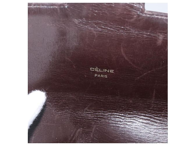 Céline Borsa a Spalla Celine C Sulky in Tela Beige Oro Auth 174468 D'oro - vista 17