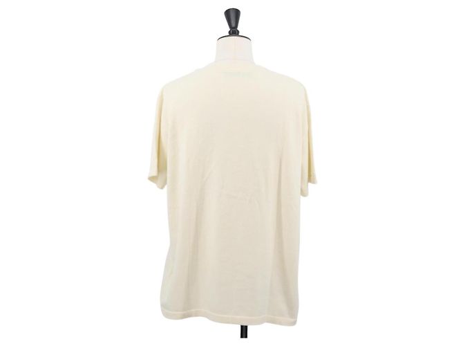 LOUIS VUITTON NIGO Intarsia Jacquard Pato Tejido de Algodón RM221M LV Auth BAZ829SAM Crudo - vista 2