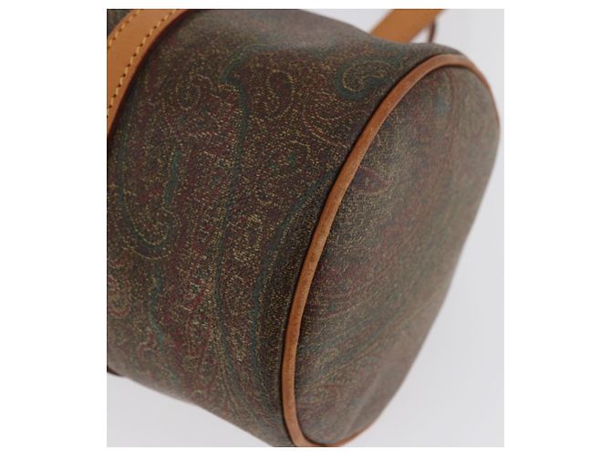 Borsa a Mano Papillon Paisley ETRO PVC Bordeaux Auth am11132 Bordò - vista 11