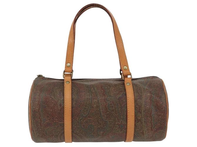 Borsa a Mano Papillon Paisley ETRO PVC Bordeaux Auth am11132 Bordò - vista 2