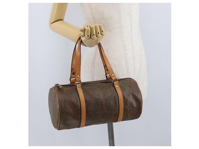 Borsa a Mano Papillon Paisley ETRO PVC Bordeaux Auth am11132 Bordò - vista 20