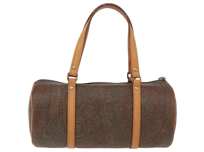 Borsa a Mano Papillon Paisley ETRO PVC Bordeaux Auth am11132 Bordò - vista 3
