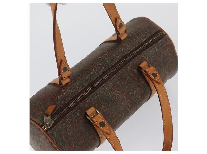 Borsa a Mano Papillon Paisley ETRO PVC Bordeaux Auth am11132 Bordò - vista 6