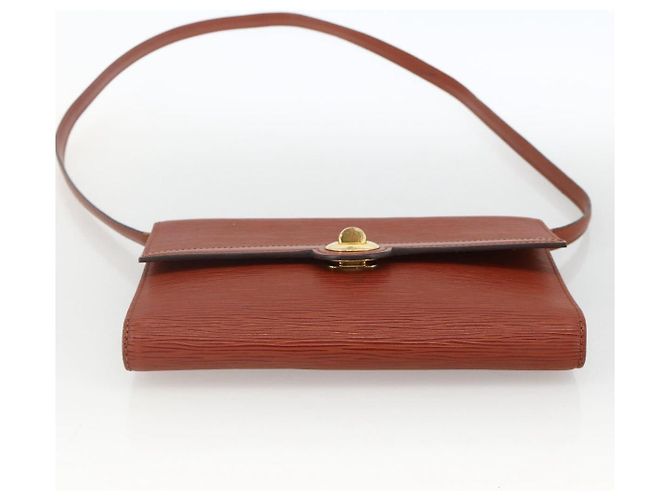 LOUIS VUITTON Borsa a Spalla Epi Arsch 2Way Marrone M52573 LV Auth BA11821 - vista 5