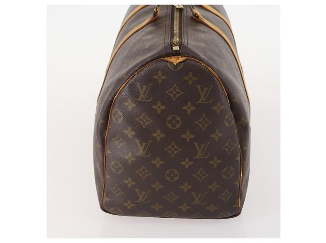 LOUIS VUITTON Borsa Boston Monogram Keepall 45 M41428 LV Auth bs34073 Monogramma - vista 3