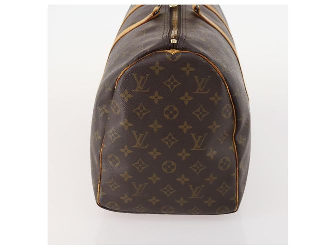 LOUIS VUITTON Borsa Boston Monogram Keepall 45 M41428 LV Auth bs34073 Monogramma - vista 4