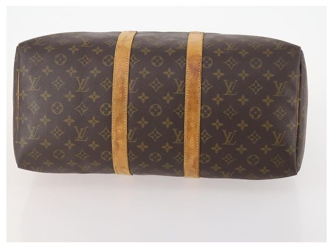 LOUIS VUITTON Borsa Boston Monogram Keepall 45 M41428 LV Auth bs34073 Monogramma - vista 5