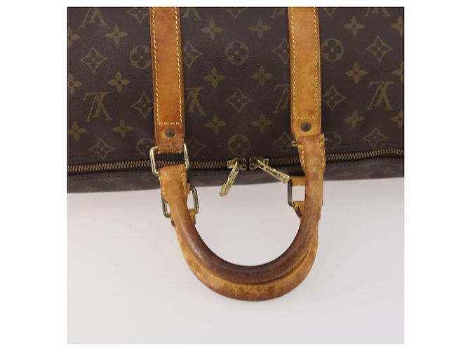 LOUIS VUITTON Borsa Boston Monogram Keepall 45 M41428 LV Auth bs34073 Monogramma - vista 7