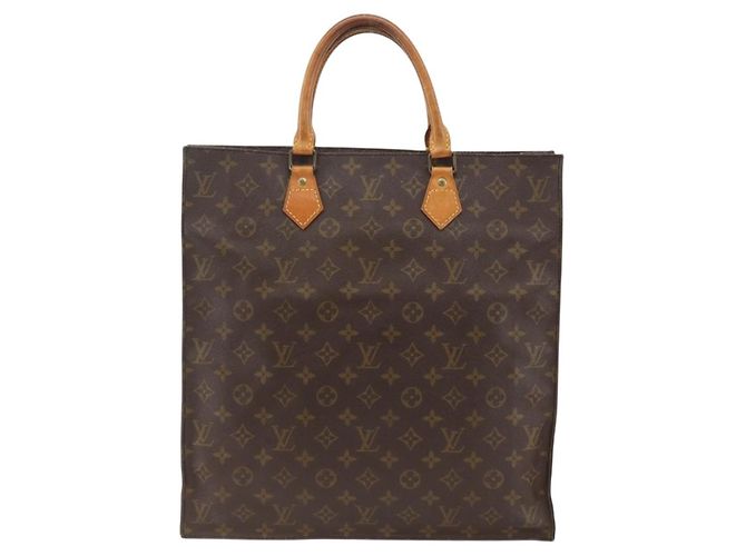 LOUIS VUITTON Borsa Sac Plat Monogram M51140 LV Auth ARZ886 Monogramma - vista 13