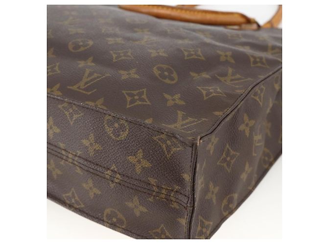 LOUIS VUITTON Borsa Sac Plat Monogram M51140 LV Auth ARZ886 Monogramma - vista 15