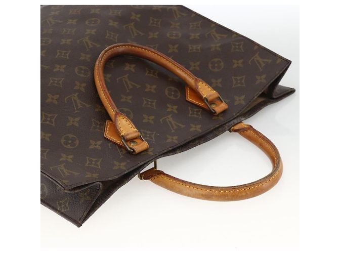 LOUIS VUITTON Borsa Sac Plat Monogram M51140 LV Auth ARZ886 Monogramma - vista 6