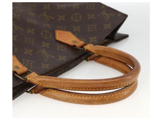 LOUIS VUITTON Borsa Sac Plat Monogram M51140 LV Auth ARZ886 Monogramma - vista 7