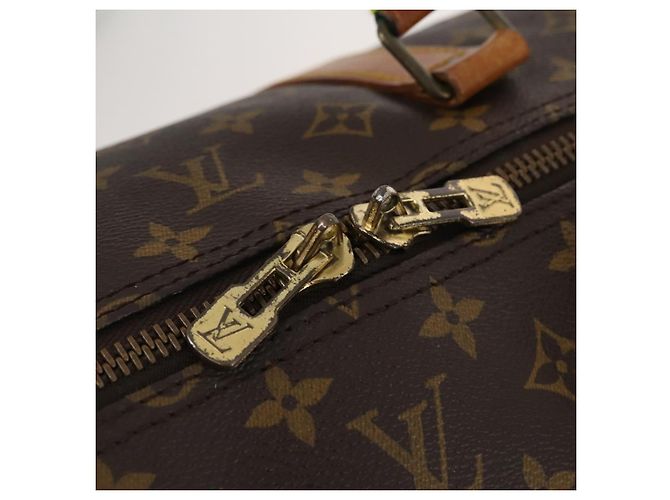 LOUIS VUITTON Monogram Keepall Bandouliere 60 Borsa Boston M41412 LV Auth AMZ045 Monogramma - vista 10