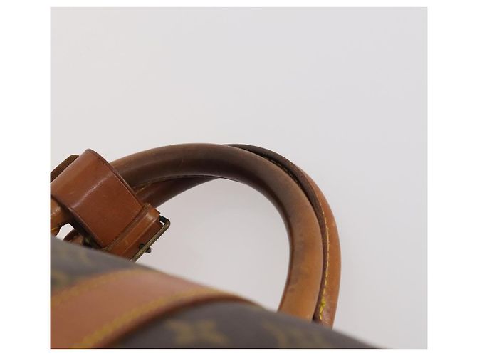 LOUIS VUITTON Monogram Keepall Bandouliere 60 Borsa Boston M41412 LV Auth AMZ045 Monogramma - vista 14