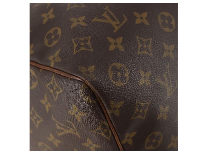 LOUIS VUITTON Monogram Keepall Bandouliere 60 Borsa Boston M41412 LV Auth AMZ045 Monogramma - vista 16