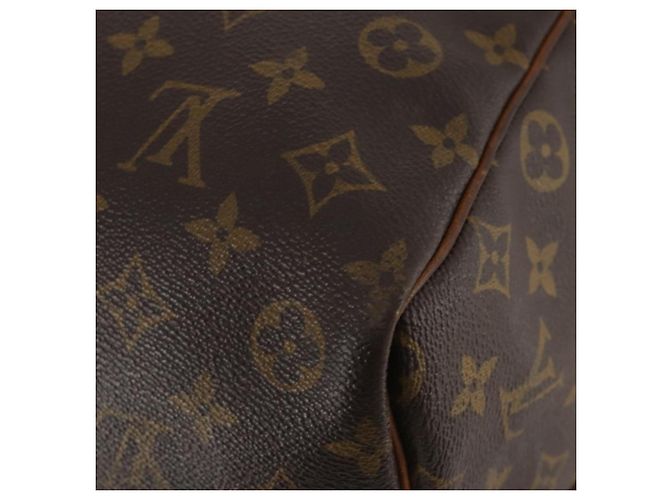 LOUIS VUITTON Monogram Keepall Bandouliere 60 Borsa Boston M41412 LV Auth AMZ045 Monogramma - vista 17