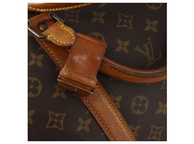 LOUIS VUITTON Monogram Keepall Bandouliere 60 Borsa Boston M41412 LV Auth AMZ045 Monogramma - vista 19