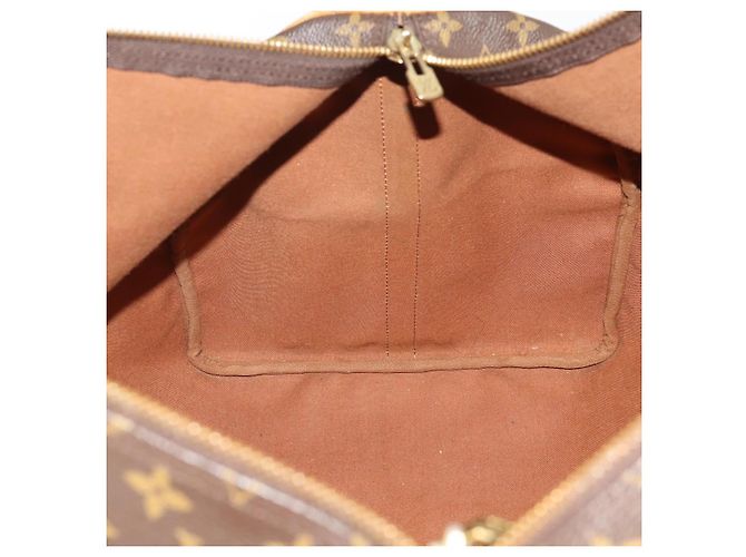 LOUIS VUITTON Monogram Keepall Bandouliere 60 Borsa Boston M41412 LV Auth AMZ045 Monogramma - vista 21